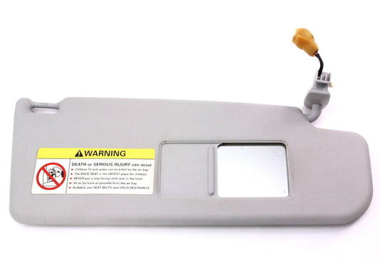 RH Grey Sunvisor VW Jetta Golf GTI Mk4 Beetle Passat B5 - Genuine