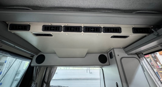 Vent Ceiling Overhead Air AC A/C 86-91 VW Vanagon Westy T3 Carat - 255 819 951 A