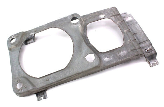 RH Square Headlight Mount Bracket Bucket 86-91 VW Vanagon T3  Head Light Lamp