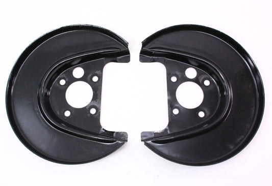Rear Brake Dust Shields 99-05 VW Jetta Golf GTI MK4 Beetle - Audi TT FWD