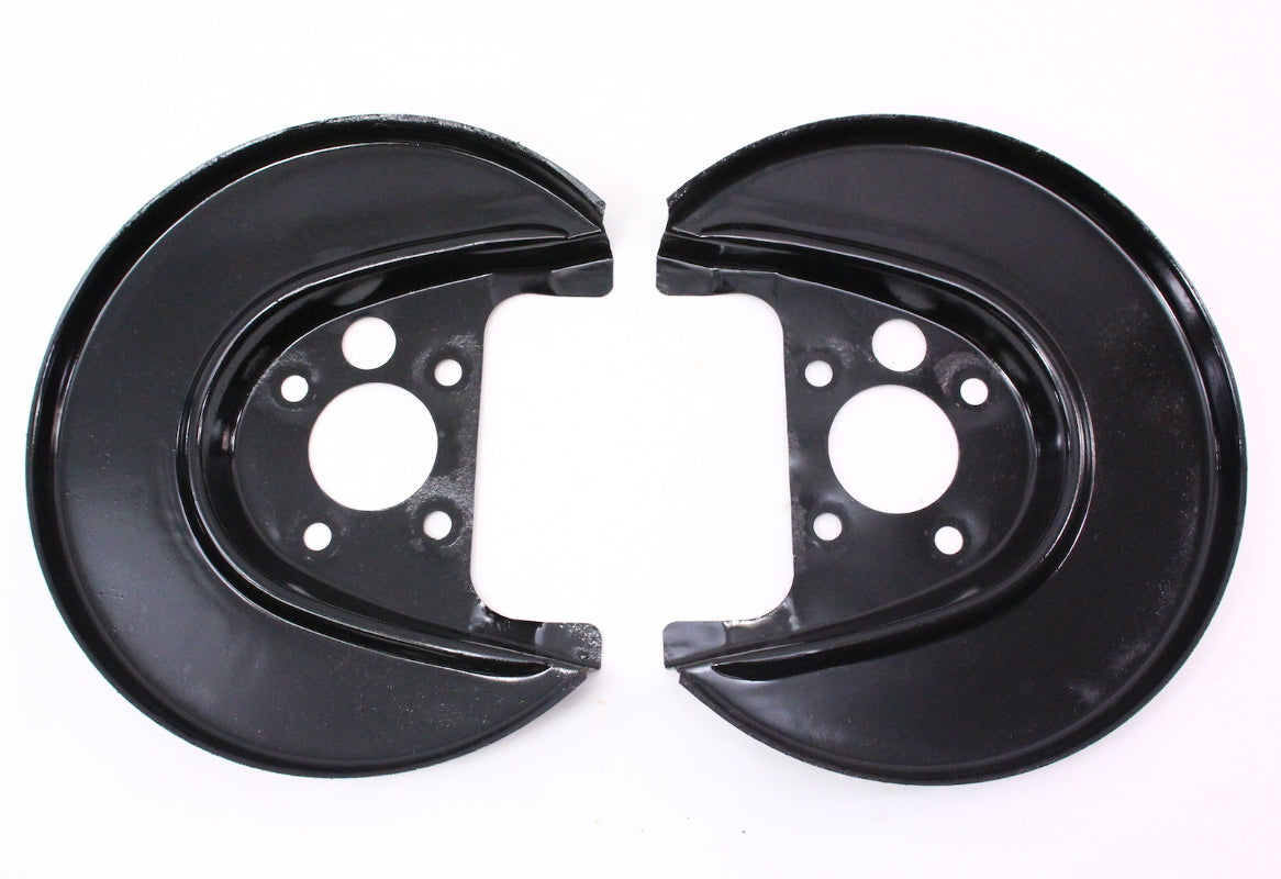 Rear Brake Dust Shields 99-05 VW Jetta Golf GTI MK4 Beetle - Audi TT FWD