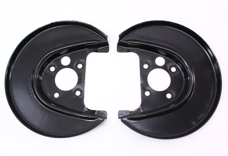 Rear Brake Dust Shields 99-05 VW Jetta Golf GTI MK4 Beetle - Audi TT FWD