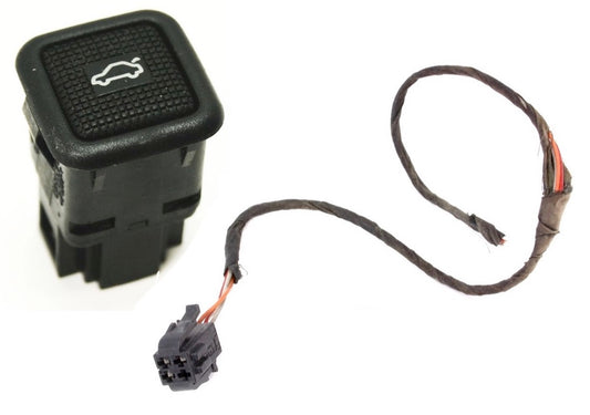 Trunk Release Switch Button & Plug Wiring Pigtail 93-99 VW Jetta Golf GTI MK3