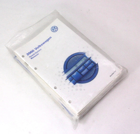 Volkswagen Owners Manual Booklet Info Packet Set - 2000 VW Jetta MK4 - Genuine