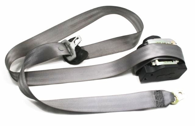 RH Front Seat Belt 01-05 VW Passat B5.5 - Gray - Genuine - 3B1 857 706 E