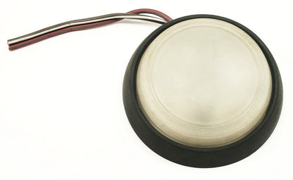 Interior Round Black Dome Light VW Jetta Rabbit GTI MK1 Genuine - 175 947 143