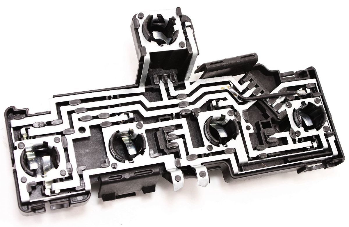 LH Taillight Bulb Holder 01-05 VW Passat Wagon Tail Light Tray - 3B9 945 257 D