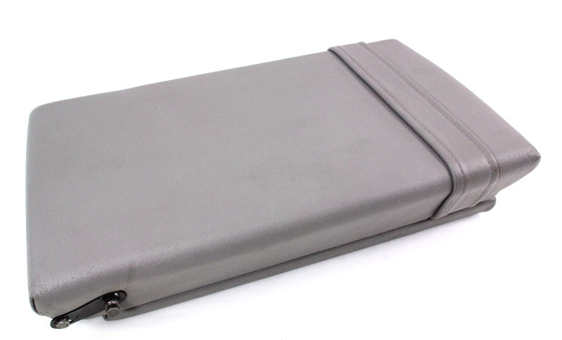 Gray Leather Rear Seat Armrest 01-05 VW Passat B5.5 Arm Rest - Genuine