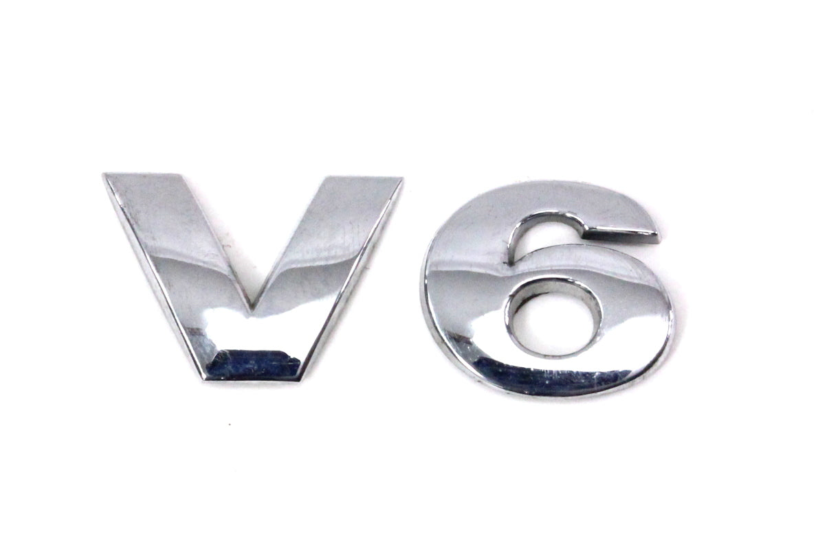 V6 - Trunk Hatch Emblem Badge Letters - 98-05 VW Passat B5 B5.5 - Genuine