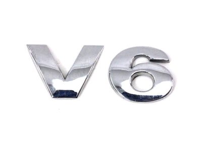V6 - Trunk Hatch Emblem Badge Letters - 98-05 VW Passat B5 B5.5 - Genuine