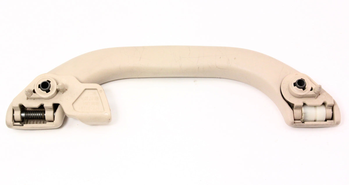 LH Rear Upper Ceiling Headliner Grab Handle 98-01 VW Passat - Tan  3B0 857 607 A