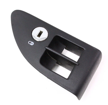 LH Front Door Gas Fuel Trunk Switch Trim 01-05 VW Passat B5.5 - Black - Genuine
