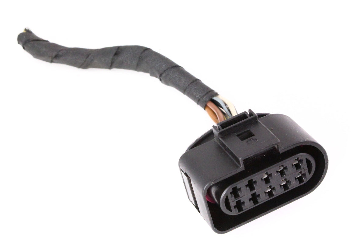 Headlight Head Lamp Plug Connector Pigtail 05-10 VW Jetta Rabbit MK5 1J0 973 735