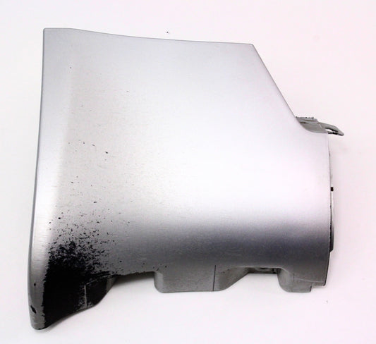 RH Rear Side Skirt End Cap Trim 98-04 Audi A6 C5 - LY7M Silver - 4B0 853 580