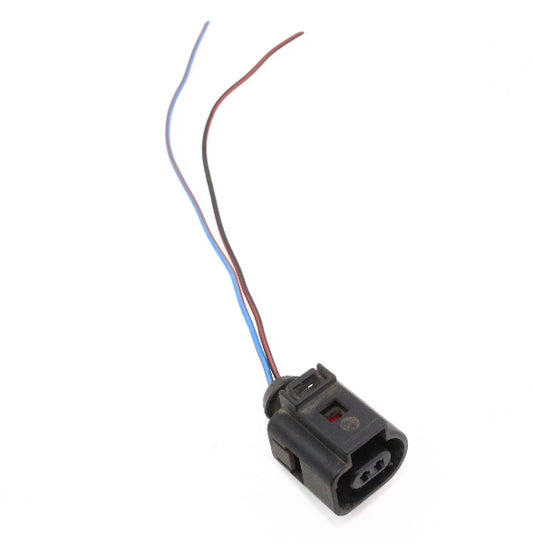 AC A/C Compressor Plug Pigtail Connector 02-04 Audi A6 3.0 AVK V6 - 1J0 973 702
