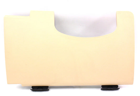 LH Lower Dash Compartment Glove Box Door 04-06 VW Phaeton - Beige - 3D1 857 565