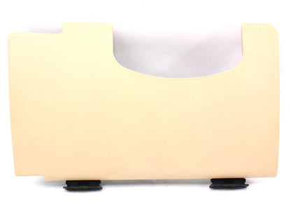 LH Lower Dash Compartment Glove Box Door 04-06 VW Phaeton - Beige - 3D1 857 565