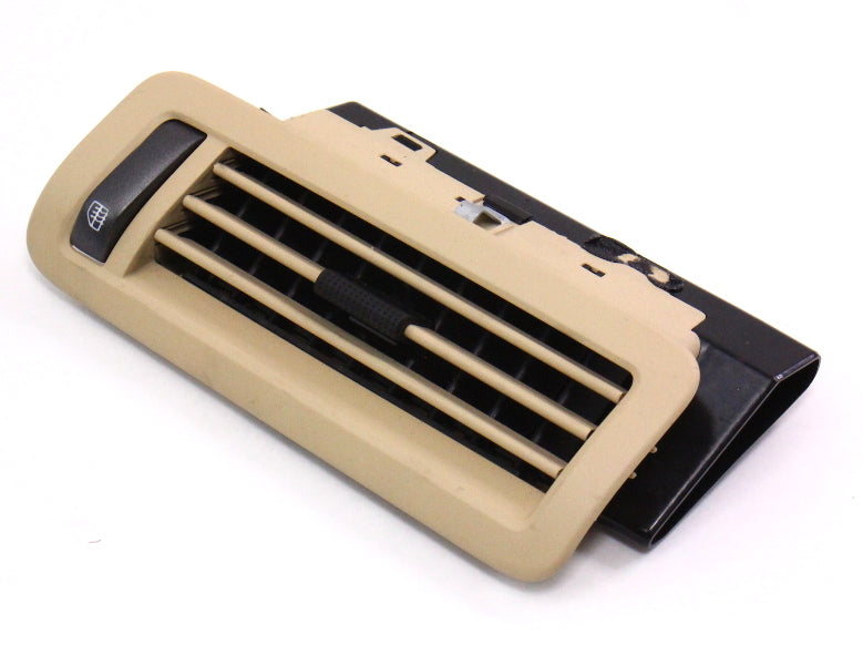 LH B Pillar Side Air Vent 04-06 VW Phaeton - Genuine - Tan Beige - 3D0 819 201 C
