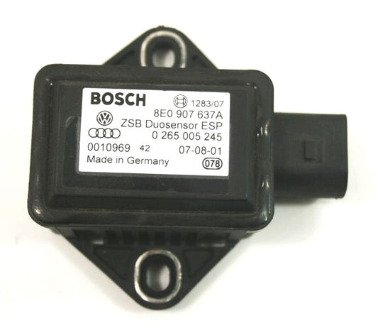 ESP Duosensor Yaw Turn Rate Sensor VW Phaeton Passat B5 A4 A6 - 8E0 907 637 A
