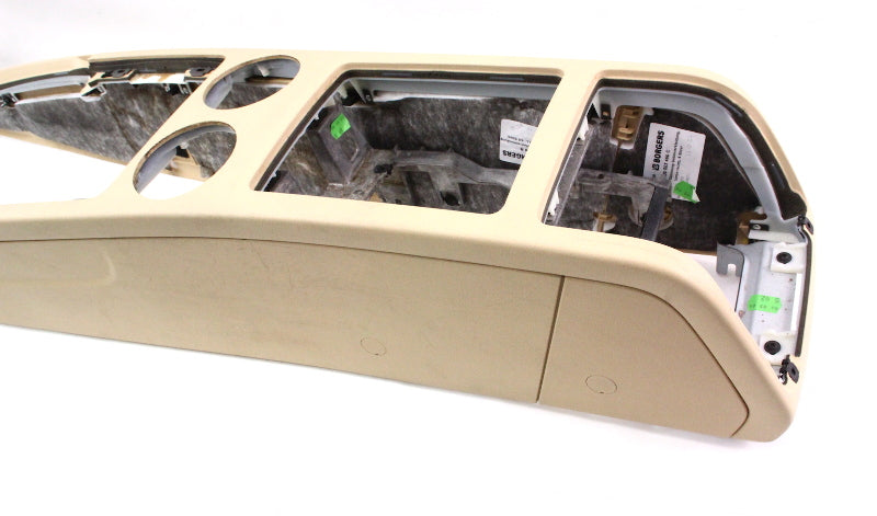 Center Console 04-06 VW Phaeton - Tan Beige - Genuine - 3D1 863 303 A