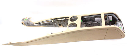 Center Console 04-06 VW Phaeton - Tan Beige - Genuine - 3D1 863 303 A