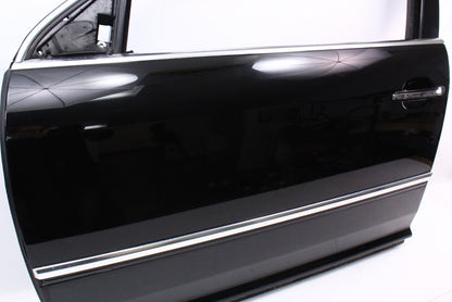 LH Front Door Shell Assembly 04-06 VW Phaeton - L041 Black - Genuine
