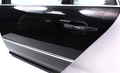 LH Rear Door Shell Assembly 04-06 VW Phaeton - L041 Black - Genuine