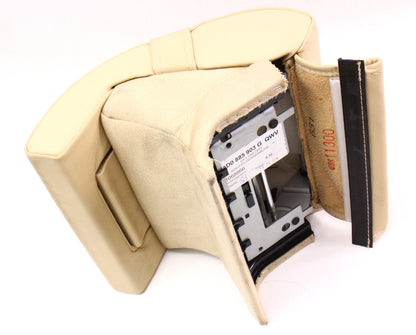 Rear Back Seat Center Head Rest  04-06 VW Phaeton - Tan Beige - 3D0 885 903 G