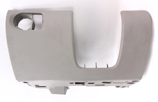 LH Lower Dash Panel Interior Trim 06-12 Audi A3 - Gray - 8P1 880 301 EC3