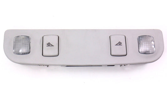 Rear Seat Dome Map Reading Light 06-12 Audi A3 - Gray - Genuine - 8E0 947 111 B