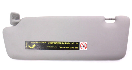 RH Sun Visor w/ Vanity Mirror 06-13 Audi A3 - Gray - 8P0 / 8P2 857 552