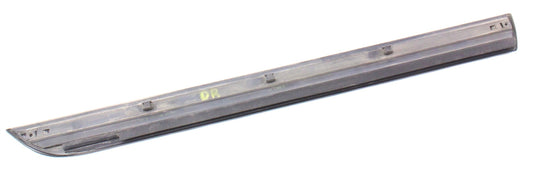 LH Rear Lower Door Trim Blade Molding 06-13 Audi A3 LY9B Black - Genuine