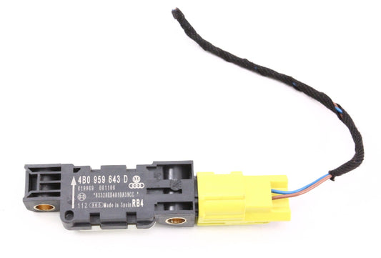 Rear Crash Impact Airbag Sensor Audi A3 - Genuine - 4B0 959 643 D