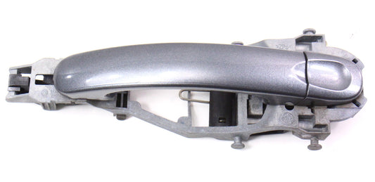 LH Exterior Door Handle 05-10 VW Jetta MK5 Sportwagen LD7X Gray - 1K0 837 885 A
