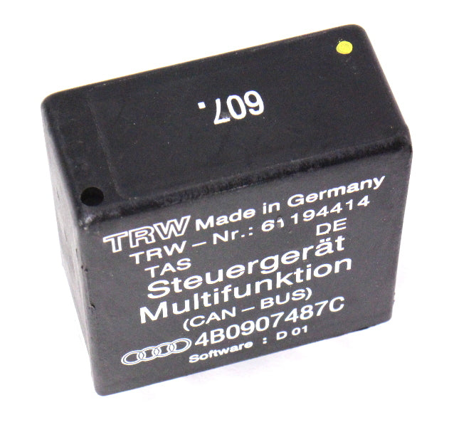 Relay 607. Audi A6 Allroad Steuergerat Multifunktion Multifunction 4B0 907 487 C