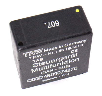Relay 607. Audi A6 Allroad Steuergerat Multifunktion Multifunction 4B0 907 487 C