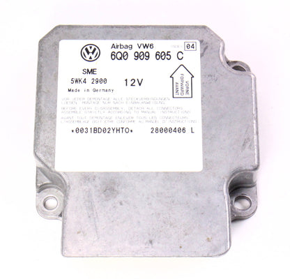 Airbag Air Bag Computer Control Module 2001 VW Passat B5 B5.5 - 6Q0 909 605 C