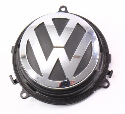 Trunk Emblem Badge Handle Golf GTI Rabbit MK5 Passat B6  Genuine - 3C5 827 469 B