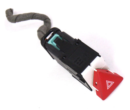 Hazard Switch Button & Plug Pigtail 06-10 VW Passat B6 - Genuine - 3C0 953 509