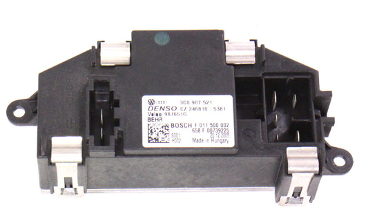 Blower Motor HVAC Fan Resistor VW Jetta Golf GTI MK5 MK6 Passat B6 - 3C0 907 521