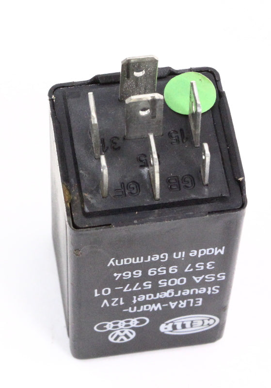 Chime Warning Relay 27 VW Audi Jetta Golf Rabbit Passat Corrado - 357 959 664