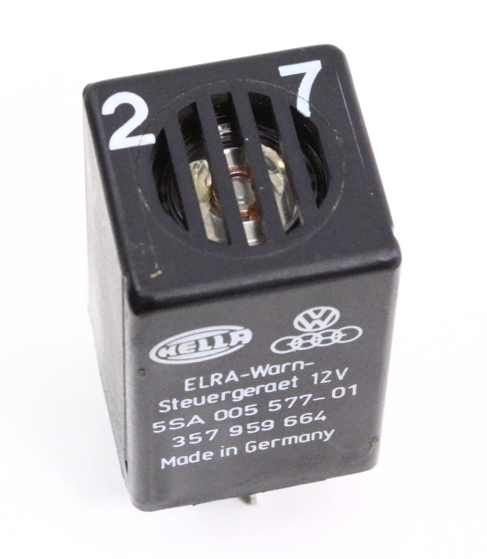 Chime Warning Relay 27 VW Audi Jetta Golf Rabbit Passat Corrado - 357 959 664