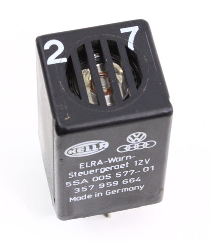 Chime Warning Relay 27 VW Audi Jetta Golf Rabbit Passat Corrado - 357 959 664