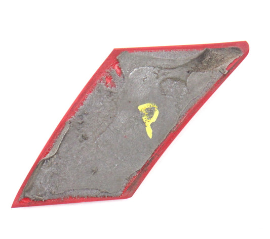 RH Rear Small Quarter Trim Molding 93-99 VW Jetta Golf MK3 - LY3D Red - Genuine