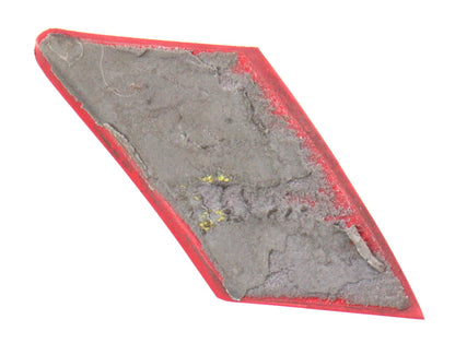 LH Rear Small Quarter Trim Molding 93-99 VW Jetta Golf MK3 - LY3D Red - Genuine
