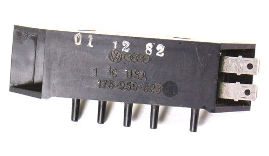 Climate Control Vacuum Switch 81-84 VW Rabbit MK1 - Genuine - 175 959 523