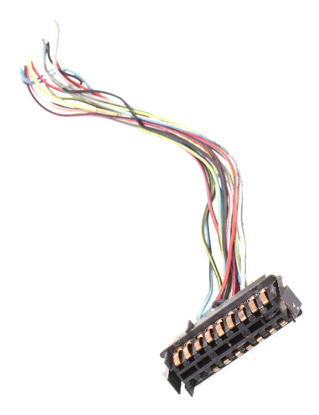 Gauge Cluster Speedometer Wiring Plug Pigtail VW Rabbit Pickup GTI MK1 ~ Genuine
