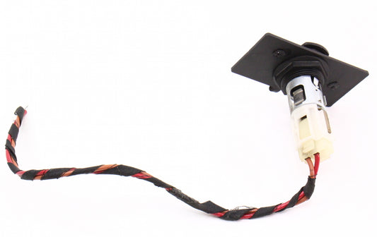 Trunk Power Outlet Socket With Plug & Mounting Plate 99-05 VW Jetta Golf GTI MK4