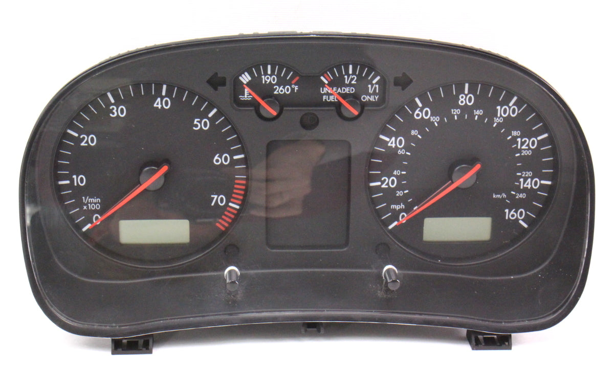 Gauge Cluster Speedometer 1999 99 VW Jetta Golf MK4 - OEM - 1J0 919 951 B