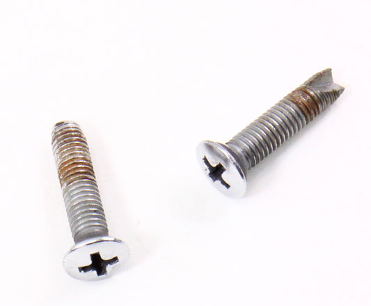 2x Exterior Side View Mirror Screws Pair 81-84 VW Rabbit GTI Jetta MK1 - Genuine